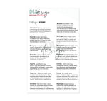 Clear Stamp Dictionary