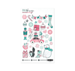 Clear Shape Stickers December Shapes