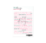 Word Stickers Laughing Out Loud Pink