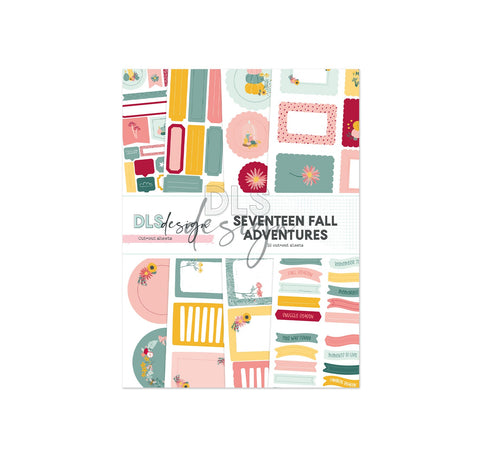 Cut-out Sheets Set Seventeen Fall Adventures