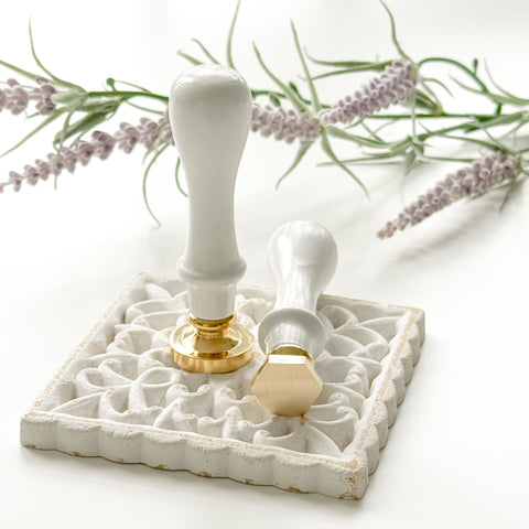 Wax Seal Stamp Hexagon 20 mm