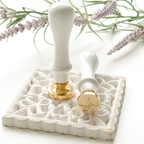 Wax Seal Stamp Autumn Mushroom