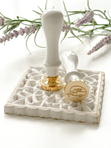 Wax Seal Stamp Happy Camper