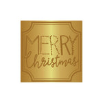 Wax Seal Stamp Square It's A Merry Christmas