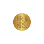 Wax Seal Stamp Mr. & Mrs.