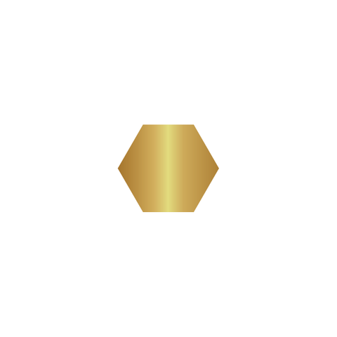 Wax Seal Stamp Blank Hexagon