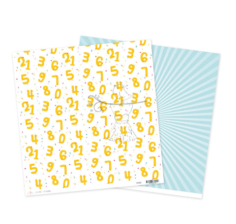 12" Paper It's A Party - Let's Celebrate