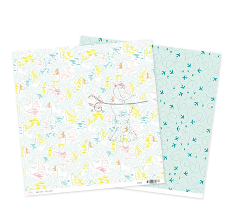 12" Paper Summer Stories - Tropical Takeoff