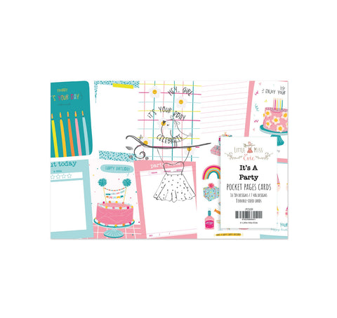 Pocket Pages set 4x6 It's A Party