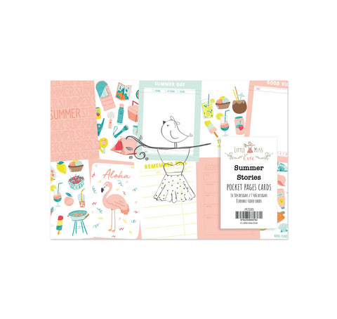 Pocket Pages set 4x6 Summer Stories