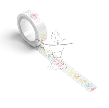 Washi Tape Summer Stories Cameras