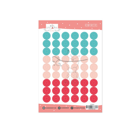 Vinyl Reinforcers Stickers Summer Stories Cheerful