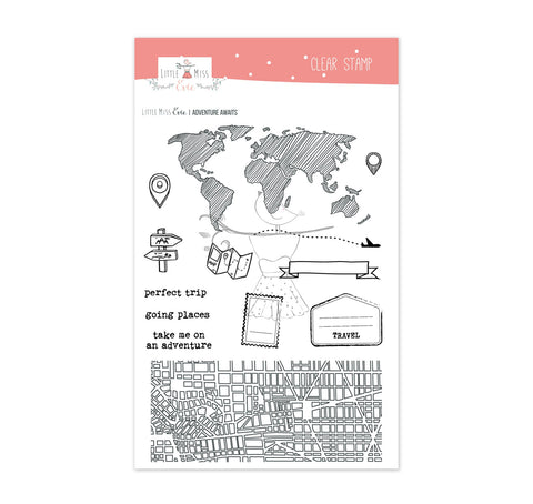 Clear Stamp Adventure Awaits