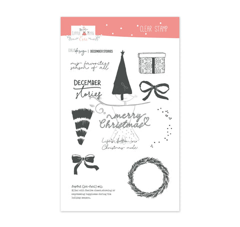 Clear Stamp December Stories