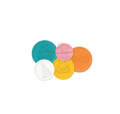 Wax Seal Stickers It's A Party