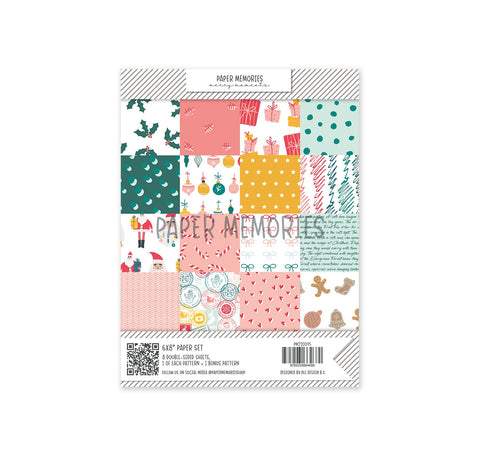 Paper Set 6x8" Winter Memories - Merry Moments