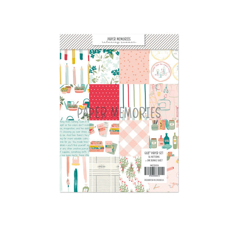 Paper Set 6x8" Relaxing Summer