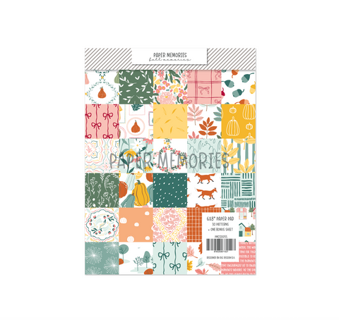 Paper Pad 6x8" Fall Memories