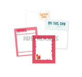 Journaling Cards 3x4" Summer Memories