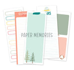 Journaling Cards 3x8" Summer Nights
