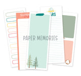 Journaling Cards 3x8" Summer Nights