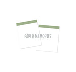 Life Story Insert 6x8" - Blank Highlight - Sage