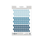 Date Stickers Navy