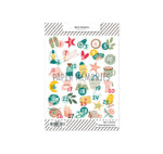 Date Stickers Summer Memories Shapes