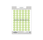 Vinyl Reinforcers Stickers Pastel Green