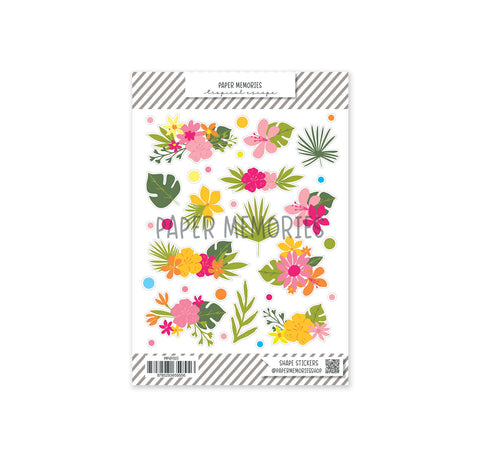 Shape Stickers Tropical Escape