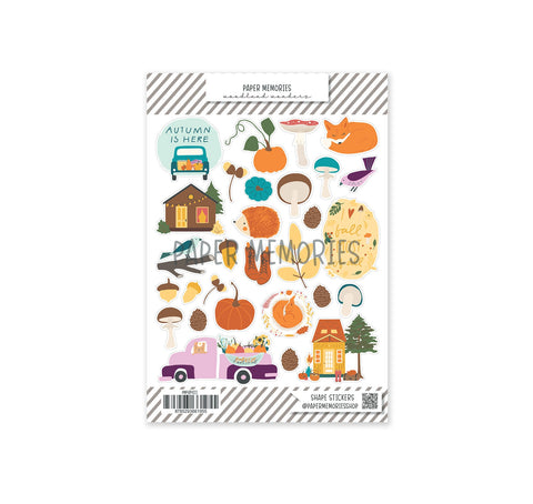 Shape Stickers Woodland Wonders