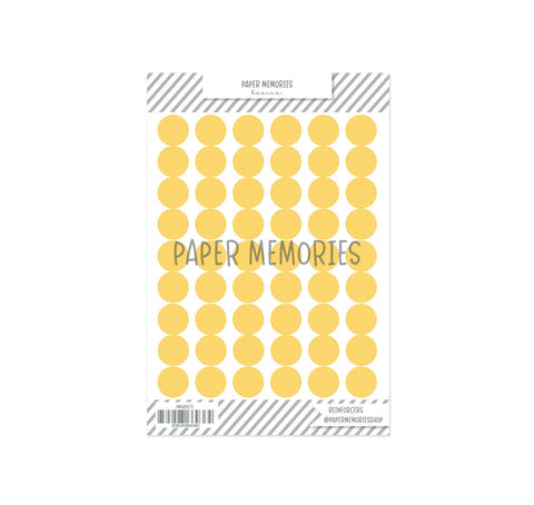 Vinyl Reinforcers Bright Sunshine