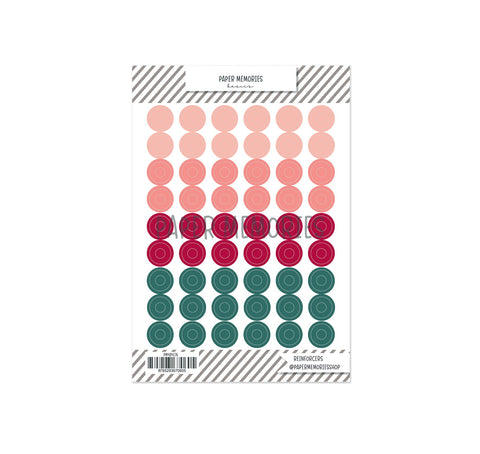 Vinyl Reinforcers Fall Memories Dusky Shades