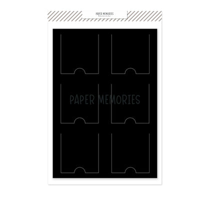 Die 6x8 Inserts Folders
