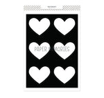 Die 6x8 Inserts Cut-Out Hearts