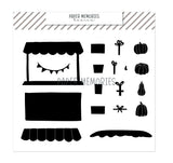 Die Set Winter Market Stall