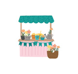 Die Set Summer Market Stall Extension Set