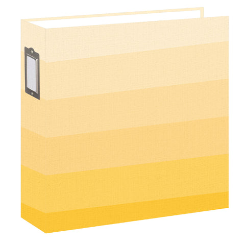 Chipboard album 9x12 Sunshine Ombre
