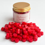 Wax Beads Red - Opaque