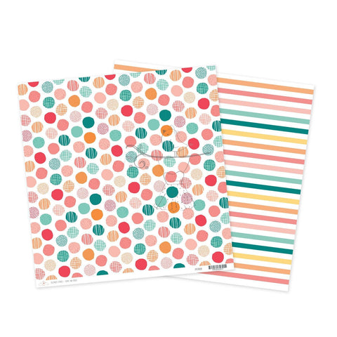12" Paper December Stories - Merry And Bright