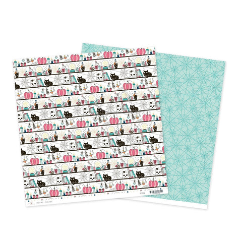 12" Paper Spooky Things - Cobweb Canvas