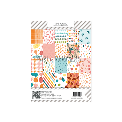 6x8" Papers Fall Memories