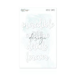 Acrylic Shapes Words