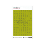 Alphabet Stickers Elsie Green Apple