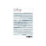 Alphabet Stickers Hudson Navy