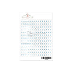 Alphabet Stickers Maggie Powder Blue