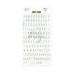 Alphabet Stickers Maxwell Gold