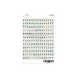 Alphabet Stickers Project Pepernoot Streep