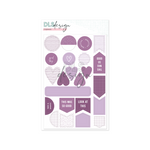 Chipboard Essential Shapes Purple