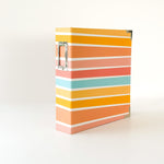 Chipboard album 6x8 Rainbow